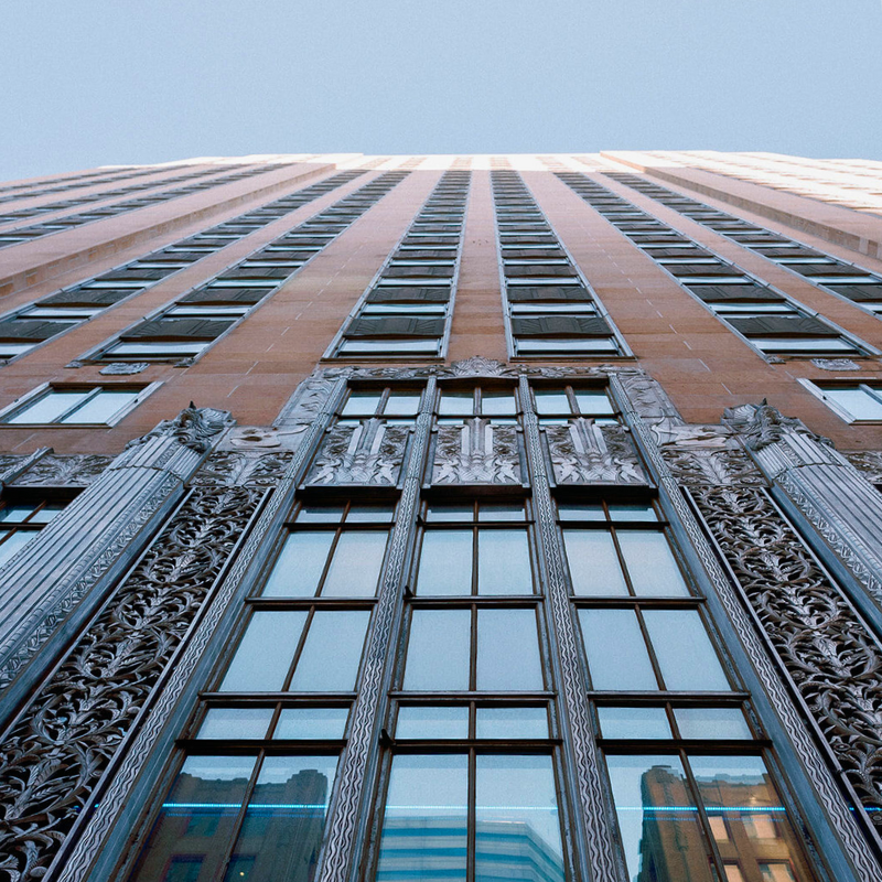 Exterior view of one of the most iconic buildings in Oklahoma